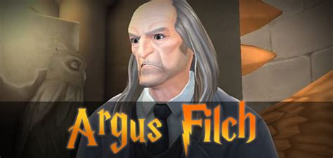 argus filch|what happened to argus filch.